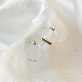 Brinco Argola Geométrica