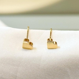 Brinco Coração Liso