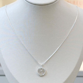 Colar Circulo Cravejado Menina