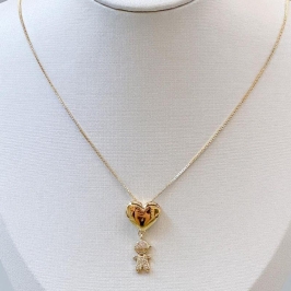 Colar Coração Filho