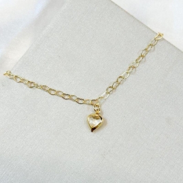 Tornozeleira Coração Zircônia