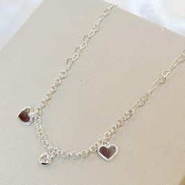 Tornozeleira Corações