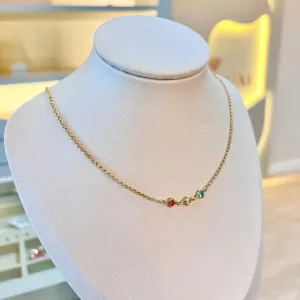 Colar Infantil Corações