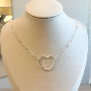 Colar Coração Liso