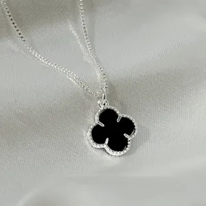 Colar VanCleef Preto