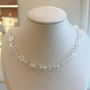 Colar Elos Coração