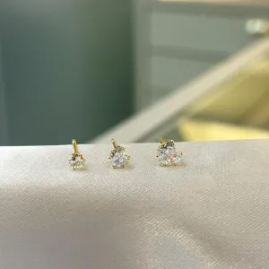 Trio Corações Zircônias