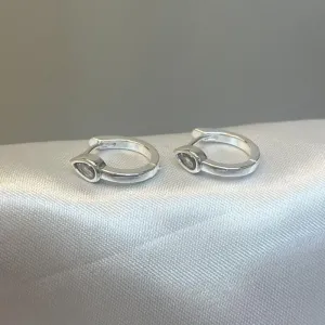 Brinco Argolinha Gota