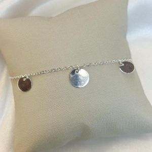 Pulseira Três Plaquinhas