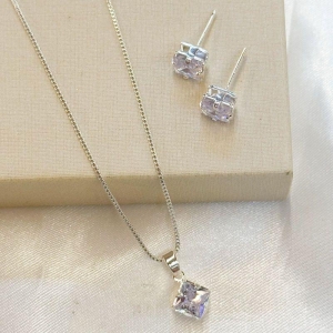 Conjunto Quadrado Zircônia