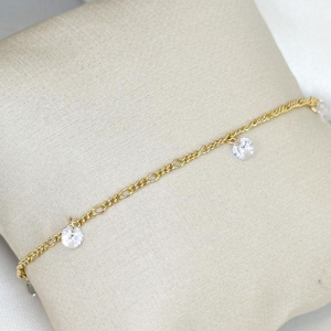 Pulseira 3x1 com Zircônia