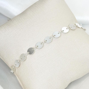 Pulseira Bolinha Chapa
