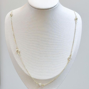 Colar Longo Zircônias