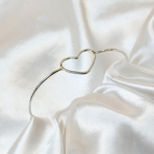 Bracelete Coração Vazado