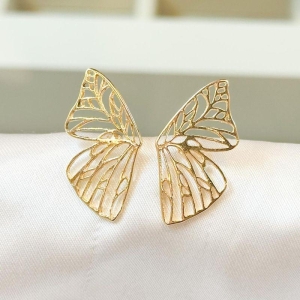 Brinco Meia Asa Borboleta
