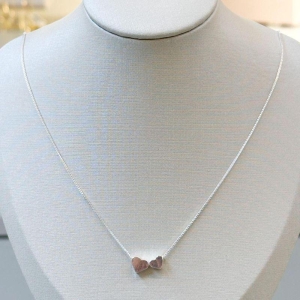 Colar Dois Corações