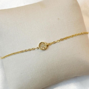 Pulseira Circulo Cravejado