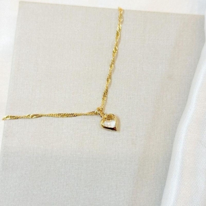 Tornozeleira Coração Zircônia