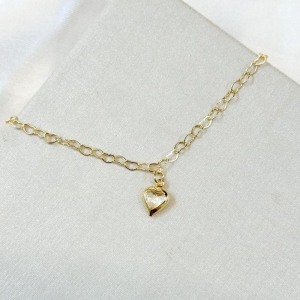 Tornozeleira Coração Zircônia