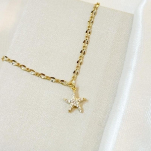 Tornozeleira Estrela Cravejada