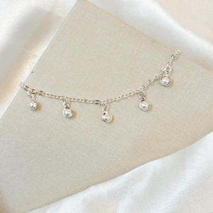Tornozeleira Pérolas