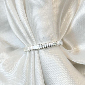 Anel Liso Quadradinhos