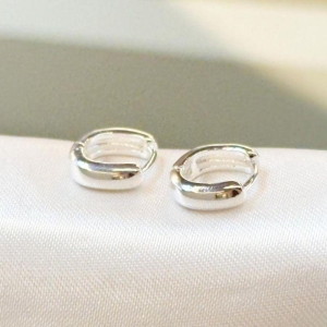 Brinco Argolinha Quadrada M