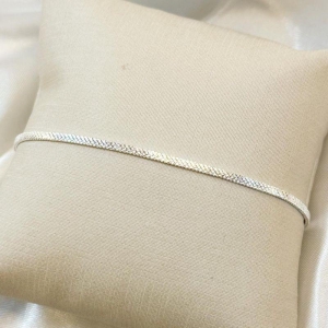 Pulseira Fita Trabalhada 2mm