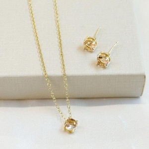 Conjunto Ponto de Luz Bege