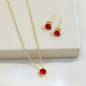 Conjunto Ponto de Luz Vermelha