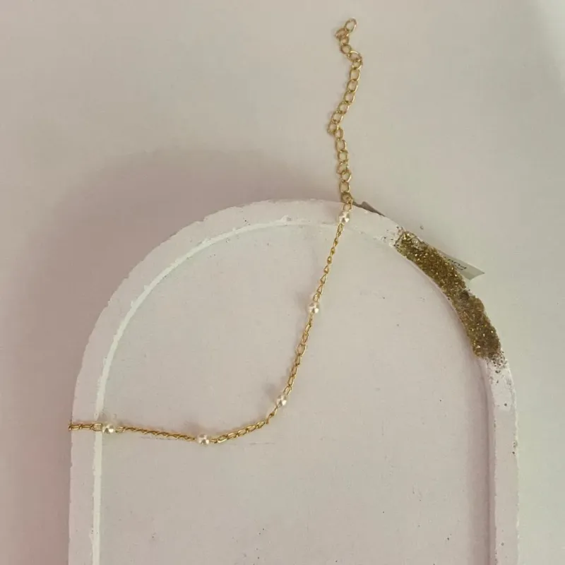 Pulseira Infatil 5 Pérolas