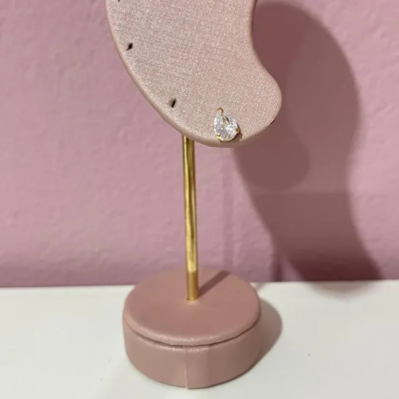 Brinco Gota Zircônia