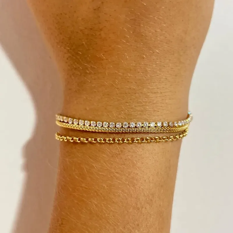 Pulseira Tripla Riviera