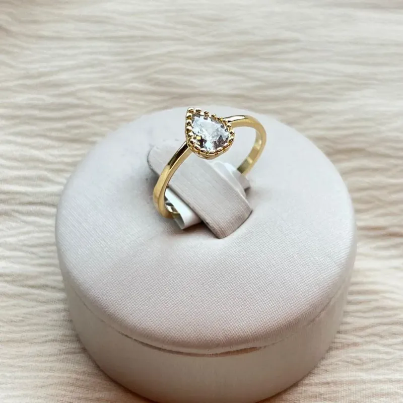 Anel Gota com Detalhes