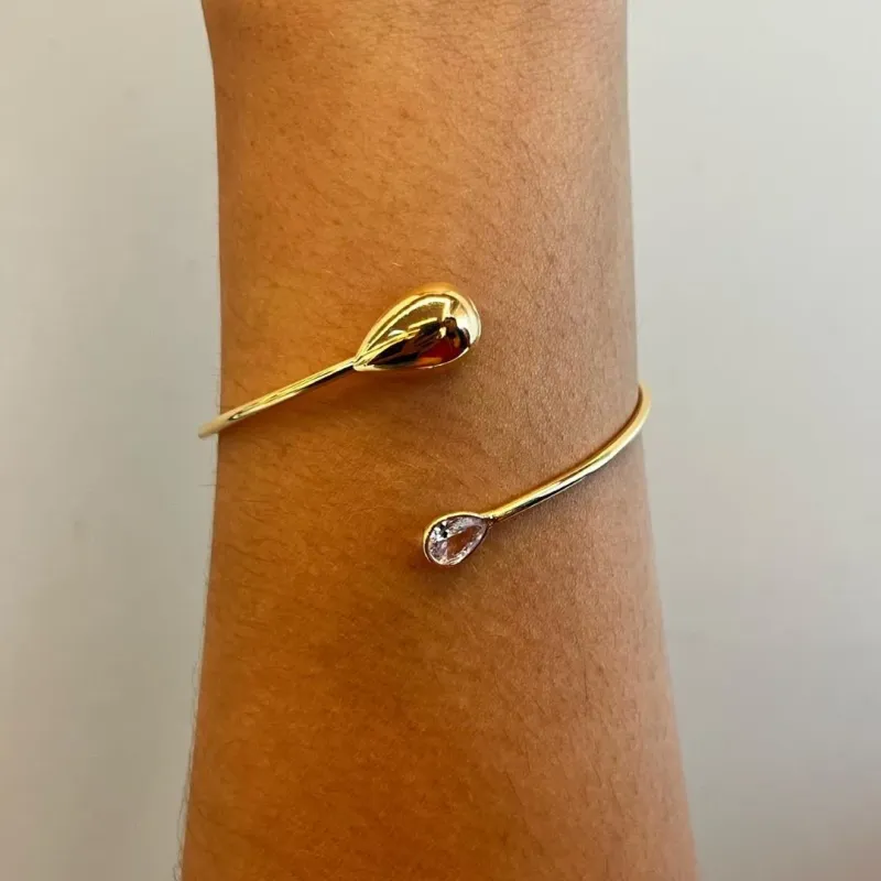 Bracelete Pedra e Gota