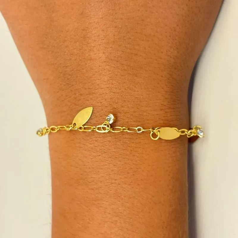 Pulseira Folhas