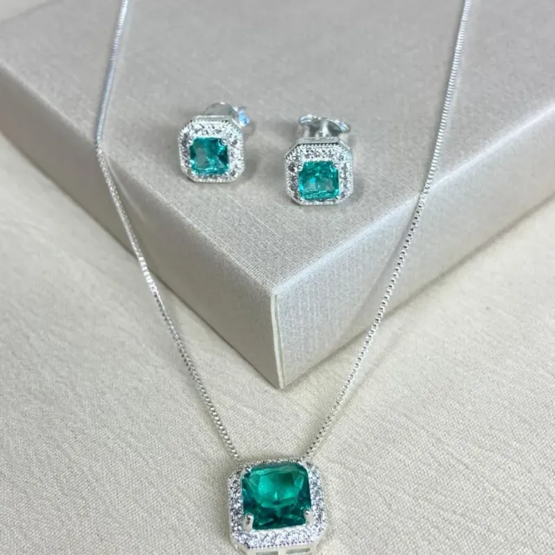 Conjunto Turmalina Cravejado