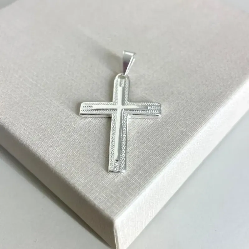 Pingente Cruz Detalhes