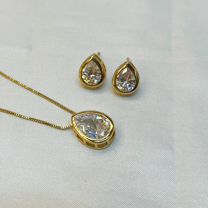 Conjunto Gota Cristal