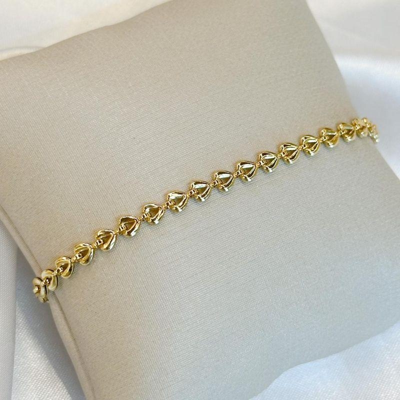 Pulseira Corações