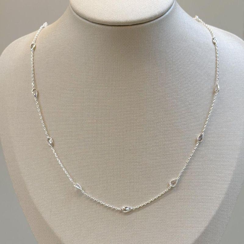 Choker Mini Gotas Zircônias