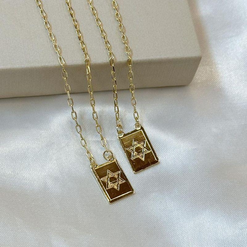 Escapulário Estrela de Davi