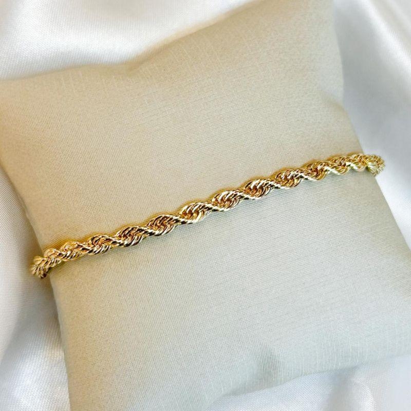 Pulseira Cordão Baiano Grosso