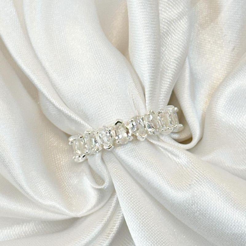 Anel Gotas Zircônia