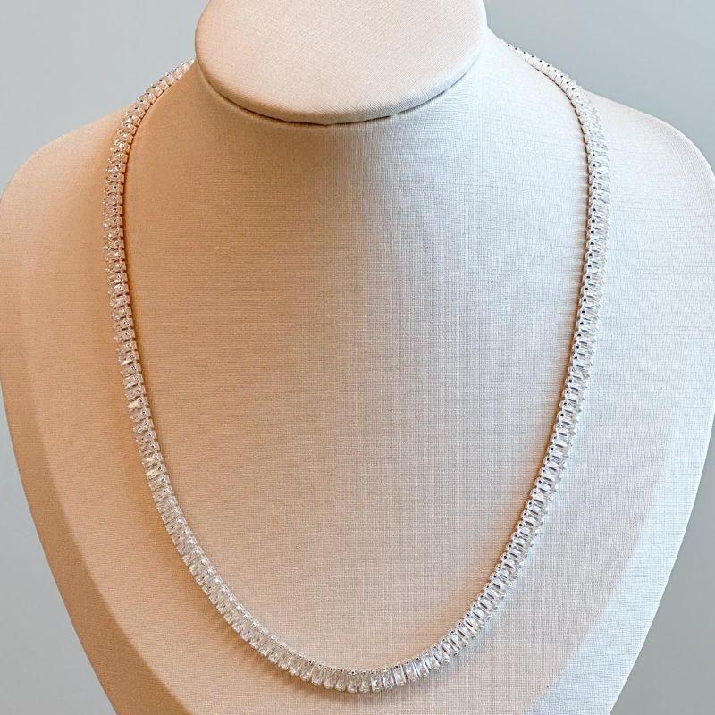 Choker Riviera Baguete