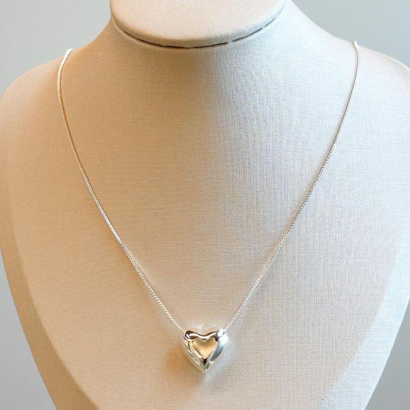 Colar Coração Liso