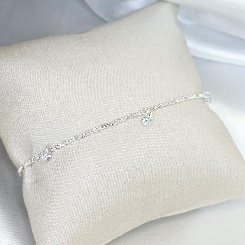 Pulseira 3x1 com Zircônia