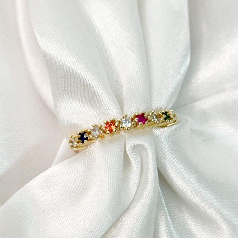 Anel Aparador Colorido Floriznha