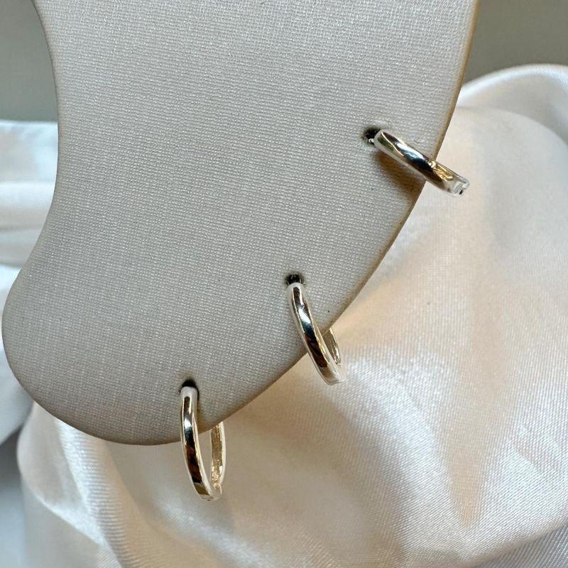 Trio Argola Fina Lisa