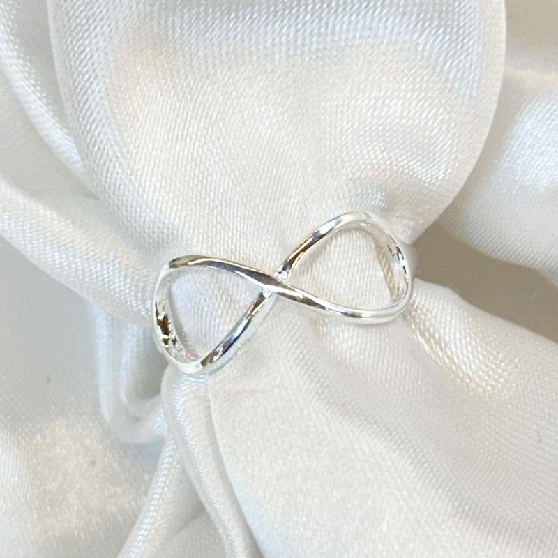 Anel Infinito Vazado